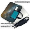 Abstract Universe print Laptop Bag Large Capacity Computer Bags Shoulder Briefcase Laptop Sleeve Case 15.6 inch view 3