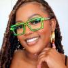 bullabulling Stylish Blue Light Glasses Square Frames for Women Reading Glasses Computer Glasses Anti UV (green, 2.25) view 4