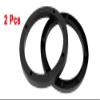 Unifizz 2Pcs Car 7 Dia Black Plastic Speaker Spacers Extender Ring view 2