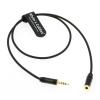 Alvin's Cables 3.5mm TRRS Audio Cable Straight Male to Straight Female Extension Cord for Sony FX6 for Home Stereo Headphones 70cm| 27.5inches view 4