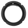 Unifizz 2Pcs Car Plastic Speaker Spacers Round 6.5 Inch Black view 2