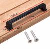 FidemM Bronze Kitchen Cabinet Drawer Knobs and Handles Dresser Cupboard Wardrobe Furniture Pulls Handle 1Pcs (Color : 6108-17.8) view 2