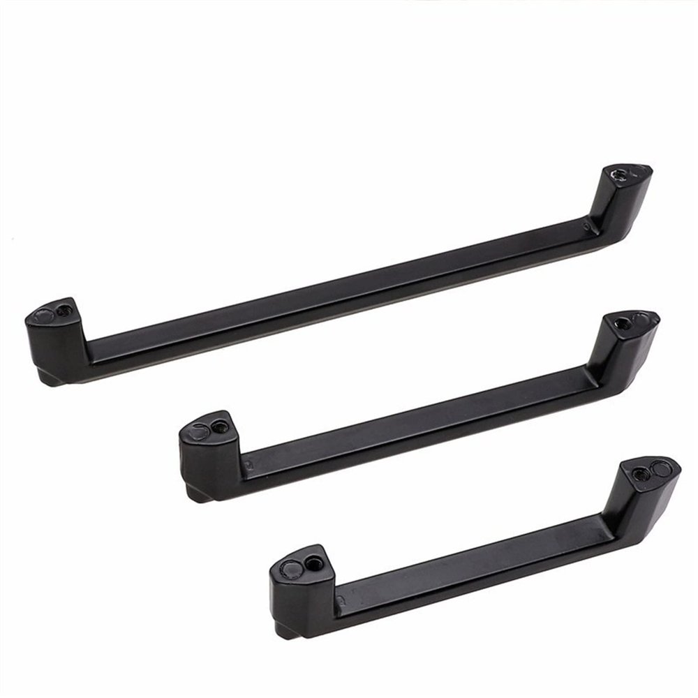 FidemM Aluminum Alloy Black Cabinet Handles Kitchen Cupboard Door Pulls Drawer Knobs Fashion Furniture Handle 1Pcs