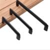 FidemM Aluminum Alloy Black Cabinet Handles Kitchen Cupboard Door Pulls Drawer Knobs Fashion Furniture Handle 1Pcs view 3