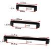 FidemM Aluminum Alloy Black Cabinet Handles Kitchen Cupboard Door Pulls Drawer Knobs Fashion Furniture Handle 1Pcs view 4
