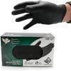 S&G Black Nitrile Gloves Heavy-Duty Latex & Powder Free - For Cleaning, Construction, Mechanic, Food Prep | 6 Mil - 1000 | Large view 2