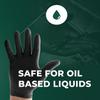S&G Black Nitrile Gloves Heavy-Duty Latex & Powder Free - For Cleaning, Construction, Mechanic, Food Prep | 6 Mil - 1000 | Large view 4