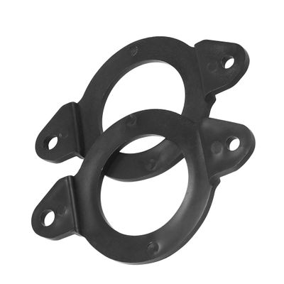 Unifizz 2Pcs Car Black Plastic Car Speaker Mounting Adapter Bracket Rings for Toyota for Subaru for Lexus