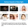 AIZYR Blue Light Blocking Screen Protector Panel for 75 inch, Anti Scratch/Anti-Glare Screen Filter Relieve Eye Fatigue view 3