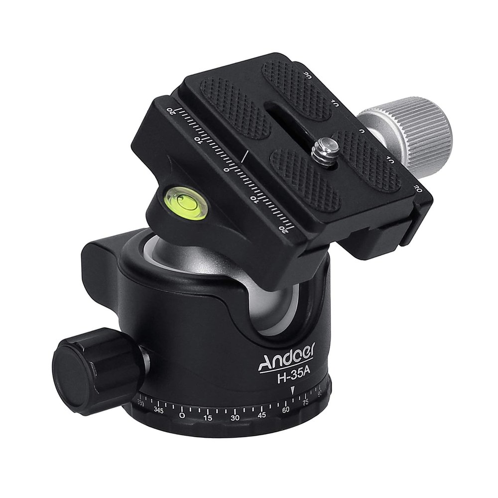 Camnoon H-35A Panorama Ballhead Tripod Mount Adapter Ball Head