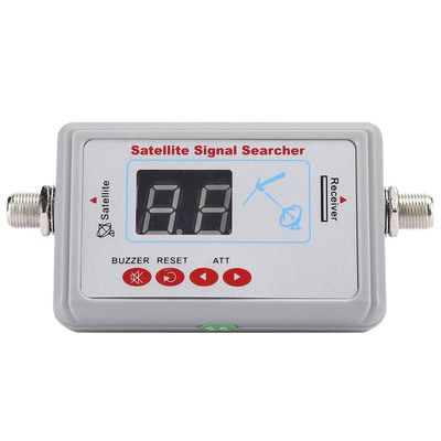 Pilipane Portable Semaphore Strength Meter with Digital Display, SF95DL Satellite Finder, Sensitive, Ideal for Satellite Semaphore Detection