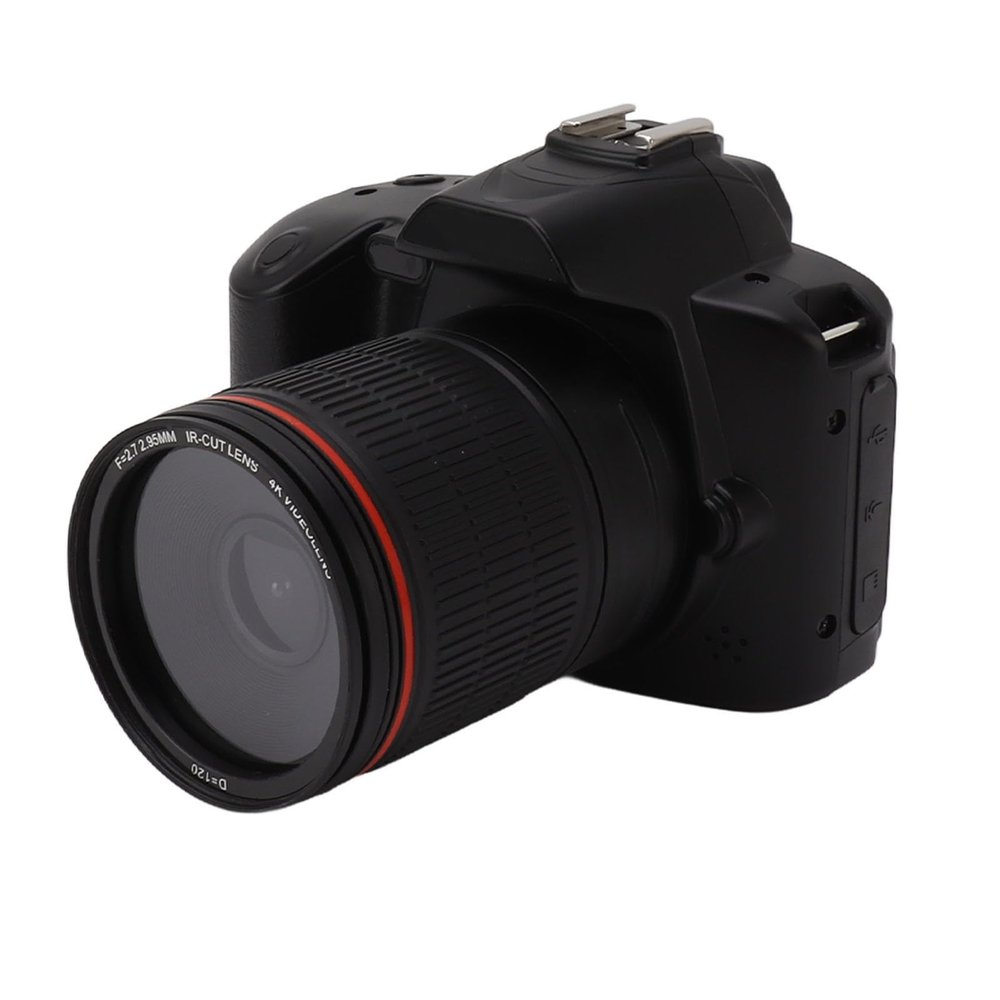 Cameras for Photography, 64MP IR Night Vision Vlogging Camera Recorder with 3in Display, 16X Digital Zoom Macro Lens Fast Capture Video Recorder Camera.