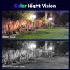 [300Pan 90Tilt+Human Tracking] Hiseeu 4K PoE PTZ Camera System,NVR Security Camera System w/6Pcs 5MP Wired Security Camera Outdoor&Indoor,2-Way Audio,Waterproof,7/24 Record for Home Surveillance view 4