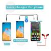 Handheld Portable Voice Changers, 10 Scales Adjustable Sound Disguiser, Mini Multifunctional Voice Changer with 8 Sound Effects for , Live, PC view 4