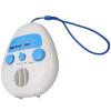 Shower Radio, Bathroom Radio AM FM Radio with Built in Speaker, Portable Battery Operated Radio for Home Outdoor Travel view 4