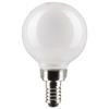 Satco 21812-4.5G16.5/LED/WH/927/120V/E12/2 Globe (S21812) G16 5 Globe LED Light Bulb view 1