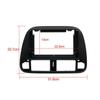 9'' Car Electronic Radio Stereo Fascia Frame Panel Black for Honda Civic EJ/EK/EM 1995 1996 1997 1998 1999 2000 2001 GPS Navigation Fascia Panel Install Kit view 3