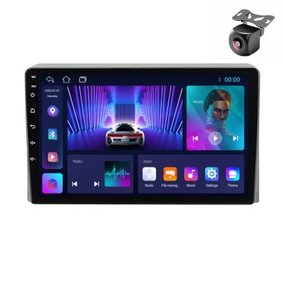 Android 12 System for Toyota Hiace XH10 H200 5  2013-2018 Car Stereo Radio with FM WiFi BT Music SWC Camera Built-in Car-Play Android Auto GPS Navigation Touch Screen Upgrade (M100S 4core 1+32G)