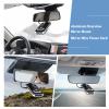 SDSACZMU Radar Detector Mount,Rearview Mirror Rod Radar Mounting Bracket+Rearview Mirror Hard Wire Power Cord kit16,with Inline Fuse (for Escort Max / Max2/ MAX360 Radar) view 2