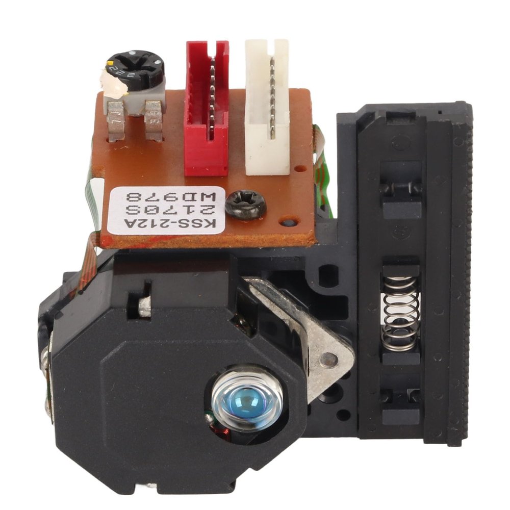 CD Player Optical Lens Replacement, Optical Lens Head Part for KSS 210A 212B 150, and Stable, High Stability, Simple Installation, Compatible with VCD CD Players