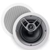 Polk Audio MC60 2-Way in-Ceiling 6.5" Speakers, 1 Pair (2 Speakers) | Perfect for Damp and Humid Indoor/Enclosed Areas | Bathrooms, Kitchens, Patios (White, Paintable-Grille) (2 Speakers) view 2
