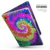 DesignSkinz Spiral Tie Dye V1 Full-Body Wrap Scratch Resistant Decal Skin-Kit Compatible with MacBook 16" Pro M1/M2 (A2485/A2780) view 2
