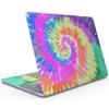 DesignSkinz Spiral Tie Dye V1 Full-Body Wrap Scratch Resistant Decal Skin-Kit Compatible with MacBook 16" Pro M1/M2 (A2485/A2780) view 3
