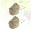 INOOMP 4pcs Wear-Resistant Brake Throttle Shoe Covers Khaki Heel Protectors for Driving Non- Foot Heel Suitable for Flats and Prevents Damage view 3