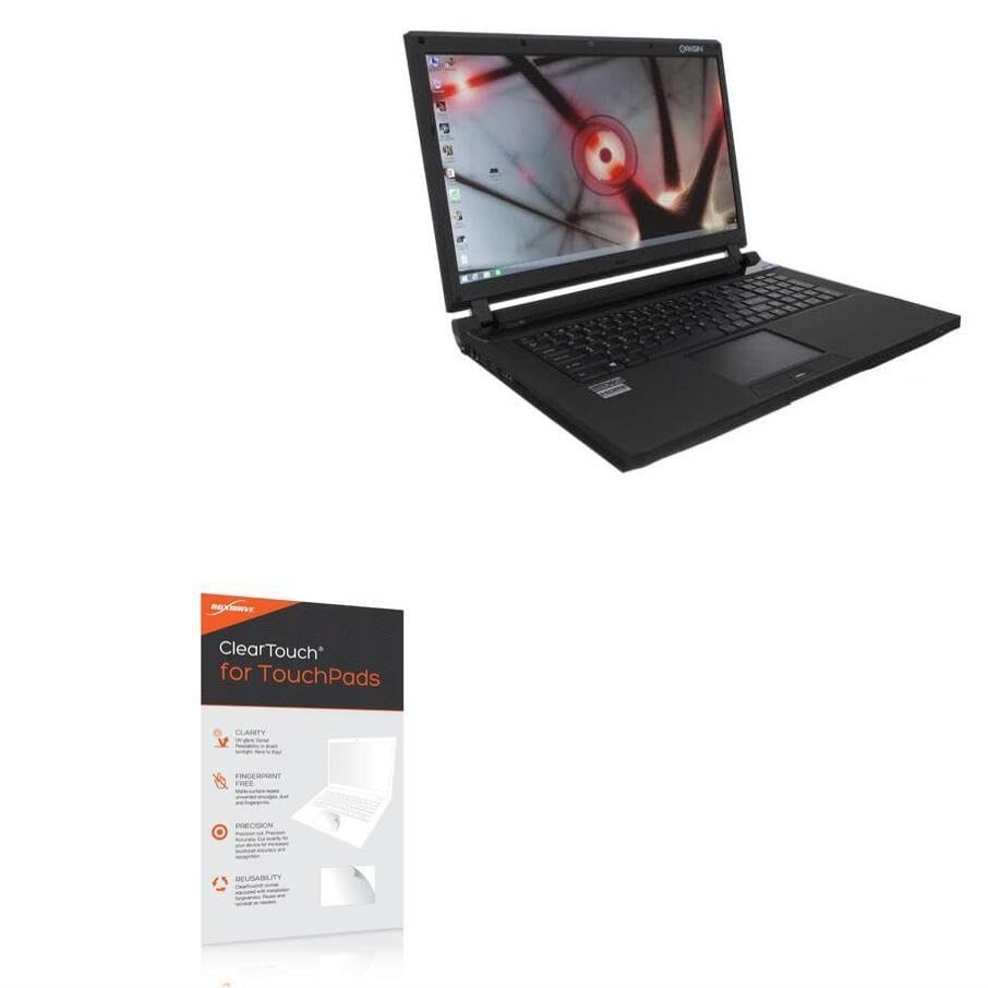 BoxWave Touchpad Protector Compatible with Origin PC EON17-S - ClearTouch for Touchpad (2-Pack), Pad Protector Shield Cover Film Skin
