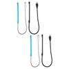 Reading Lamp 4 pcs Flexible for Night Mini Adjustable Bed Lamps Bulbs Portable USB Gooseneck Neck Keyboard Dimmable with Lamp Reading Light Touch LED view 1