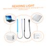Reading Lamp 4 pcs Flexible for Night Mini Adjustable Bed Lamps Bulbs Portable USB Gooseneck Neck Keyboard Dimmable with Lamp Reading Light Touch LED view 2