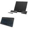 BoxWave Keyboard Compatible with XP-Pen Deco Pro (Gen 2) - SlimKeys Bluetooth Keyboard - with Backlight, Portable Slim LED 7 Colors - Jet Black view 1
