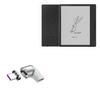 BoxWave Adapter Compatible with Onyx BOOX Page - MagnetoSnap PD Angle Adapter, Magnetic Charging Connector Device Saver - Metallic Silver view 1