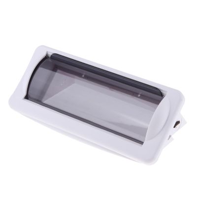 UNKOMN Marine Hardware Water Resistant Marine Radio White Universal Housing Cover Radio Splash Proof Stereo Cover Boat Flush Mount Stereo Cover