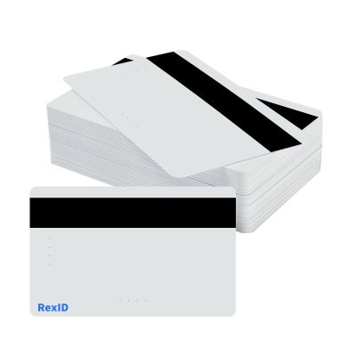 RexID Unprogrammed 125KHz 200 Pcs Blank Chip Card with Hi-Co Magnetic Stripe ISO Proximity Card Working with RexID Decoder for Flexible Programming of H10301 FC,and ID Range for On-Demand Production