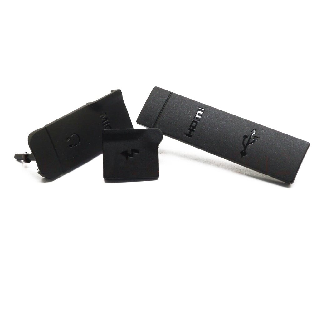 ZEZEFUFU 1 Set Rubber Cover Camera USB/AV Out/HD Interface Rubber Cover for Canon EOS 5D Mark IV / 5D4 Camera