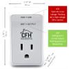 Mini 10-Amp 1200-Watt Surge Protector Smart Plug with Outlet Saver Power Cord view 4