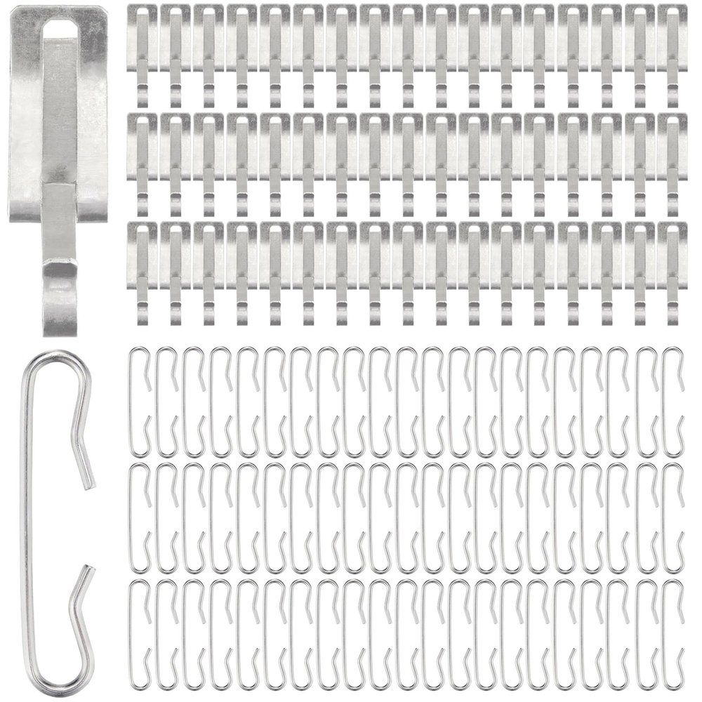 Mornajina 90pcs Heat Cable Roof Clips De Icing Cable Clips and Spacers Kit Roof Clips and Spacers Set Cable Wire Clips Gutter Clips Outdoor