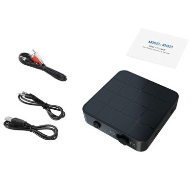 Bluetooth 5.0 Audio Transmitter/Receiver Adapter Portable 2-in-1 Stereo Music Audio Adapter
