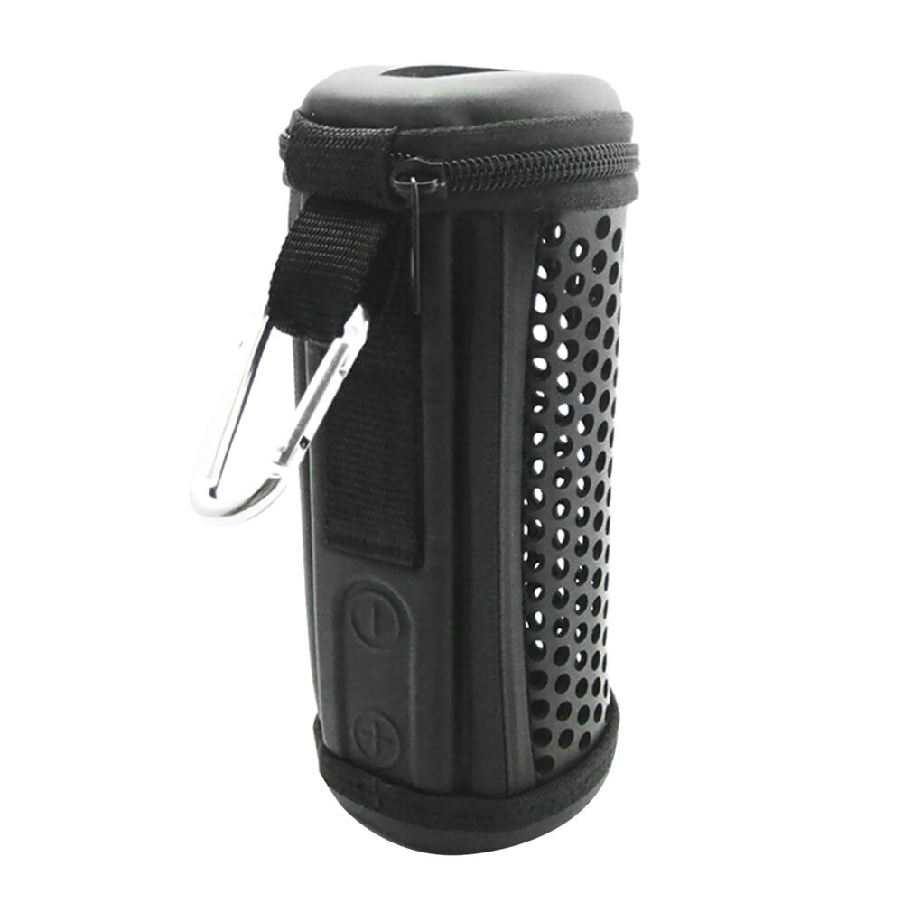 ZEZEFUFU PU Carrying Sleeve Case Travel Pouch Bag Protective Cover Bike Mount Case for JBL Flip 3 Bluetooth Speaker