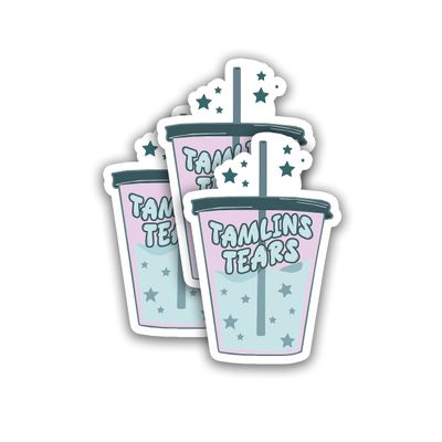 314PI Tamlins Tears Sticker, Kindle Sticker, Water Assistant Bookish for Water Bottle Laptop Phone, Booktok Sticker, Reading Gift, Bookish Gifts for Boy Adult Girl Book Lovers (Size 4")
