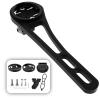 YaderJove Out Front Aluminium Alloy Cycling Computer Mount for Garmin Road Bike Integrated Handlebars, Compatible With Garmin GPS & GoPro Full Range view 1