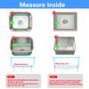 JIUBAR Sink Protectors for Kitchen Sink 12" 13" 16" 18" 19" 24" 26" 28" 29" 30" Silicone Sink mat| Silicone Kitchen Sink Mat Grid for Bottom of Farmhouse Stainless Steel(19"x13"Gray) view 3