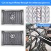 JIUBAR Sink Protectors for Kitchen Sink 12" 13" 16" 18" 19" 24" 26" 28" 29" 30" Silicone Sink mat| Silicone Kitchen Sink Mat Grid for Bottom of Farmhouse Stainless Steel(19"x13"Gray) view 4