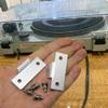 1 Pair Turntable Dust Cover Repair Tab Hinges Kit for Technics SL-D2 3200 B2 Q2 D3 ect view 4