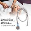 Flexible Shampoo Bowl Sprayer Hose with Pressurization, Stylish Design, Zinc Alloy Material for Professional Barber Shop view 2