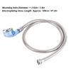 Flexible Shampoo Bowl Sprayer Hose with Pressurization, Stylish Design, Zinc Alloy Material for Professional Barber Shop view 4