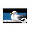VIVIDSTORM Since 2004-84" Phantom Ceiling Mounting UHD/4K Motorized Tension White Cinema Projector Screen,Wireless Trigger Drop Down Movie Screen,4K Home Cinema Theater Screen,VPCLW84H view 1