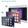 7 lnch Video System Intercom with 1080P HD Camera Wired Doorbell Camera WiFi Screen Monitor with 160Wide Night Vision Motion Detect for Vally Apartment,Tuya view 3
