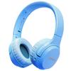 KONNAO Kids Headphones Bluetooth 60H, Foldable On Ear Headphone with MIC, Volume Limiter 85dB/94dB Wireless & Wired Headphones, Over-Ear Headphone for Kid Adult School Online Class Travel, Blue view 1